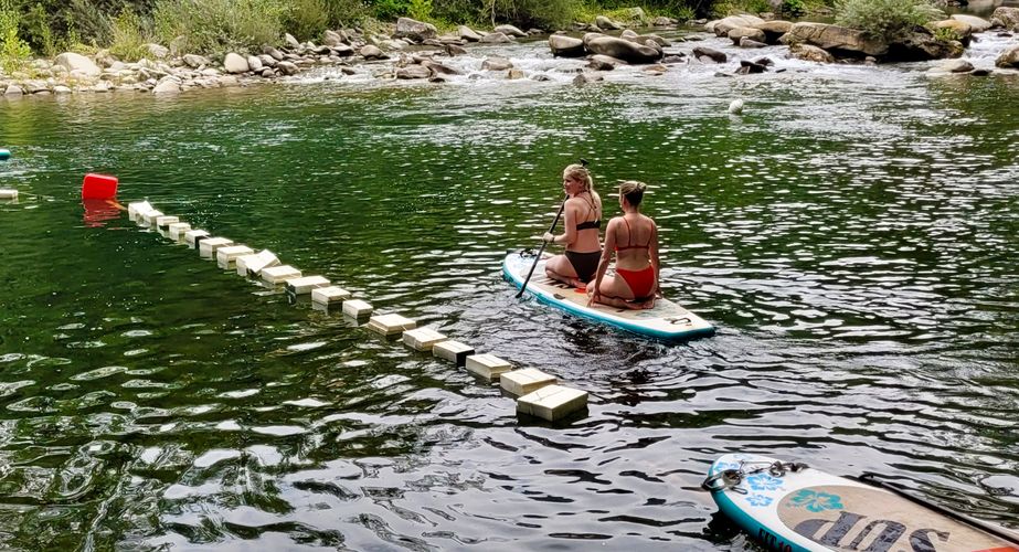 Suppen of yoga activiteit